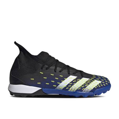 【 ADIDAS PREDATOR FREAK.3 TF 'DEMONSCALE - ROYAL BLUE YELLOW' / CORE BLACK CLOUD WHITE SOLAR 】 アディダス プレデター 青色 ブルー コア 黒色 ブラック 白色 ホワイト スニーカー メンズ画像