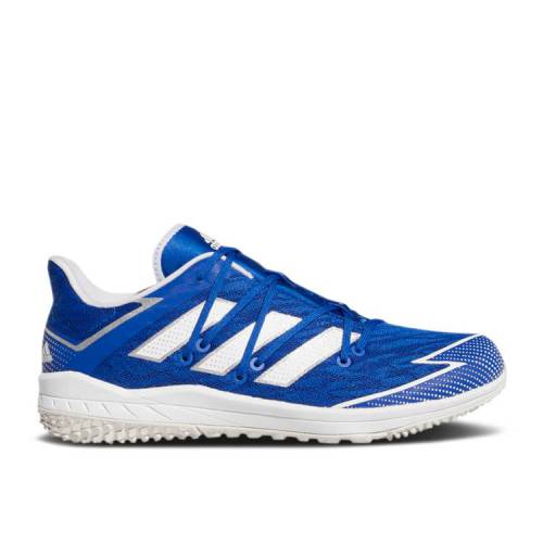 アディダス Adidas アディダス アディゼロ 芝生 ブルー 青味 白さ 白さ 鼠色 グレー Royal Blue スニーカー メンズ Adidas Adizero Afterburner Turf Royal Blue Cloud White Grey Cciampnr Com