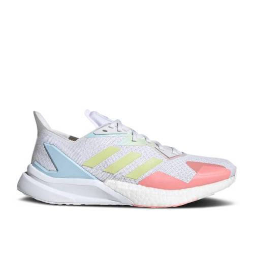 【 ADIDAS WMNS X9000L3 'YELLOW TINT PINK' / CLOUD WHITE YELLOW TINT GLOW 】 アディダス 白色 ホワイト 黄色 イエロー スニーカー レディース｜スニケス