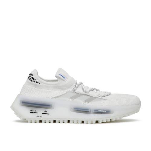 【 ADIDAS NMD_S1 'CLOUD WHITE' / CLOUD WHITE CLOUD WHITE CHALK 】 アディダス 白色 ホワイト スニーカー メンズ|スニケス