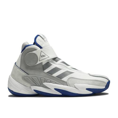 【 ADIDAS PHARRELL X CRAZY BYW 0 TO 60 BOS \u0027WHITE ROYAL\u0027 / CLOUD WHITE COLLEGIATE ROYAL 】 アディダス クレイジー 白いこと 白いこと スニーカー メンズ