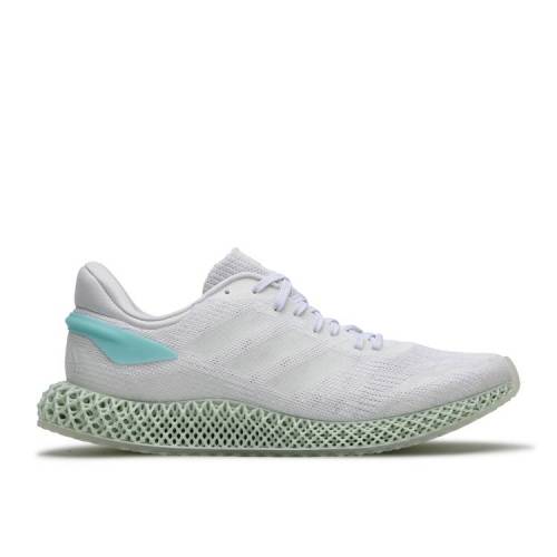 【 ADIDAS PARLEY X 4D RUN 1.0 LTD BLUE SPIRIT / CLOUD WHITE CLOUD WHITE BLUE 】 アディダス ラン エルティーディー 白色 ホワイト 青色 ブルー スニーカー メンズ