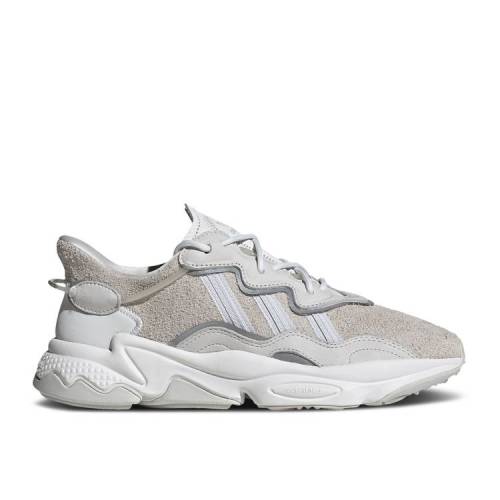 【 ADIDAS OZWEEGO 'CRYSTAL WHITE GREY' / CRYSTAL WHITE CRYSTAL WHITE GREY 】 アディダス 白色 ホワイト 灰色 グレー スニーカー メンズ｜スニケス