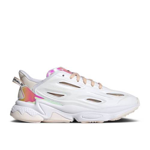 【 ADIDAS WMNS OZWEEGO CELOX 'WHITE IRIDESCENT' / FOOTWEAR WHITE HALO BLUE 】 アディダス 白色 ホワイト 青色 ブルー スニーカー レディース