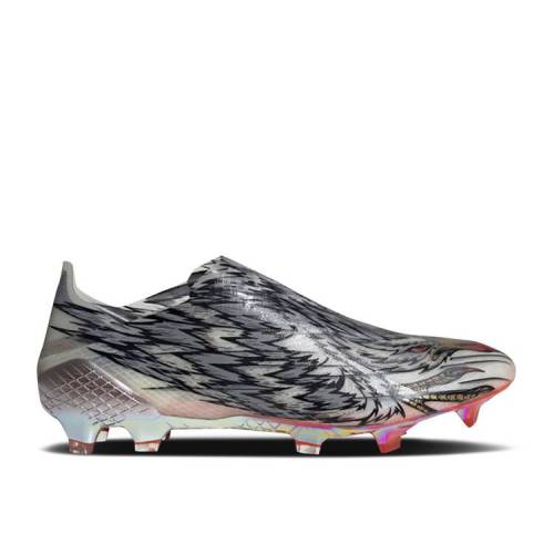 【 ADIDAS X GHOSTED+ FG 'PEREGRINE FALCON' / SILVER METALLIC CLOUD WHITE GOLD 】 アディダス 銀色 シルバー 白色 ホワイト ゴールド スニーカー メンズ