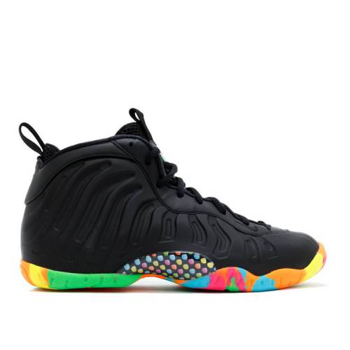 【 NIKE LIL POSITE ONE GS 'FRUITY PEBBLES' / BLACK BLACK MULTICOLOR 】 黒色 ブラック ジュニア キッズ ベビー マタニティ スニーカー ナイキ|スニケス