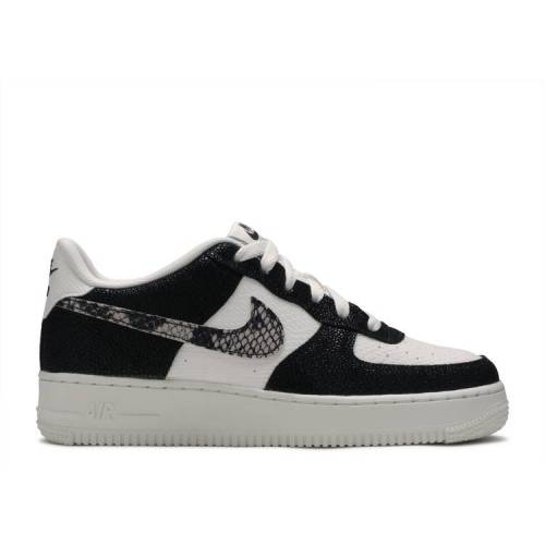 楽天市場】ナイキ NIKE 白色 ホワイト 黒色 ブラック エアフォース 'SNAKESKIN' ジュニア キッズ 【 NIKE 1 LOW LV8  GS SUMMIT WHITE BLACK 】：スニケス