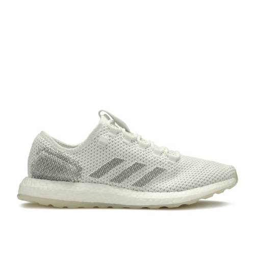 【 ADIDAS PUREBOOST CLIMA CC 'WHITE GREY' / WHITE GREY 】 アディダス クライマ 白色 ホワイト 灰色 グレー スニーカー メンズ