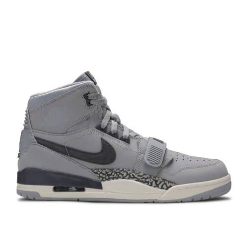 【 AIR JORDAN JORDAN LEGACY 312 \u0027WOLF GREY\u0027 / WOLF GREY LIGHT GRAPHITE SAIL 】 ナイキ レガシー 薄墨色 薄墨色 エアジョーダン スニーカー メンズ