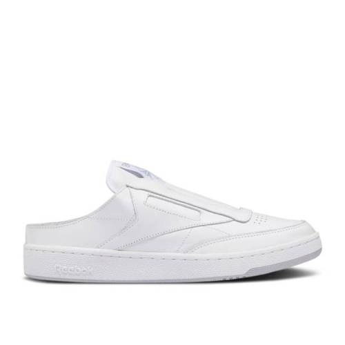 【 REEBOK BEAMS X CLUB C LACELESS MULE WHITE COLD GREY / FOOTWEAR WHITE FOOTWEAR WHITE 】 リーボック クラブ 白色 ホワイト スニーカー メンズ