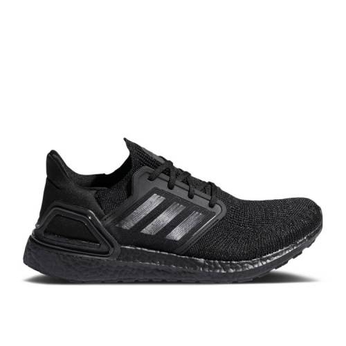 【 ADIDAS ULTRABOOST 20 'TRIPLE BLACK' / BLACK BLACK RED FLUO BLACK 】 アディダス 黒色 ブラック 赤 レッド スニーカー メンズ|スニケス