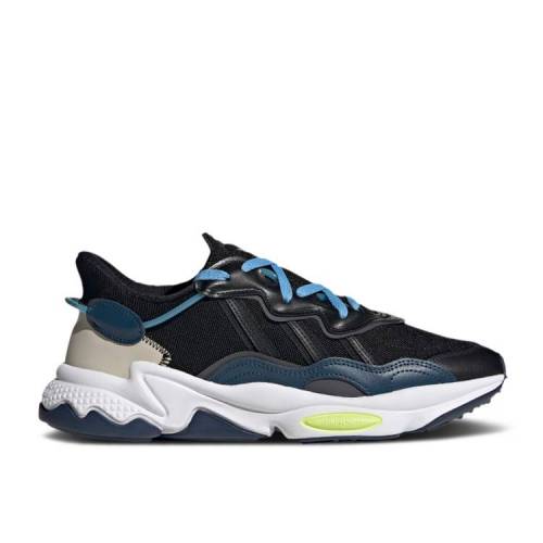 【 ADIDAS OZWEEGO \u0027BLACK CREW NAVY\u0027 / CORE BLACK CREW NAVY FROZEN 】 アディダス 労働者の一団 中核グループ 黒いこと 黒いこと 紺色 米国海軍 スニーカー メンズ