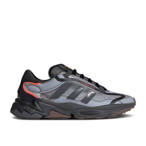 【 ADIDAS OZWEEGO PURE 'BLACK GREY' / CORE BLACK GREY SIX SOLAR RED 】 アディダス ピュア コア 黒色 ブラック 灰色 グレー 赤 レッド スニーカー メンズ|スニケス