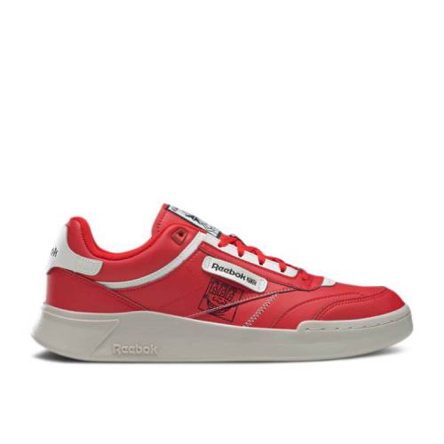 【 REEBOK KEITH HARING X CLUB C LEGACY 'THREE-EYED SMILING FACE' / INSTINCT RED CHALK INSTINCT RED 】 リーボック クラブ レガシー インスティンクト 赤 レッド 'THREEEYED スニーカー メンズ
