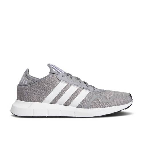 【 ADIDAS SWIFT RUN X 'GREY' / GREY CLOUD WHITE CORE BLACK 】 アディダス ラン 灰色 グレー 白色 ホワイト コア 黒色 ブラック スニーカー メンズ|スニケス