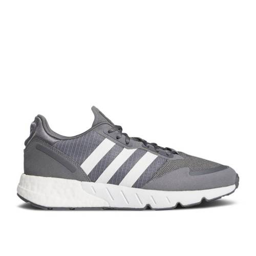 【 ADIDAS ZX 1K BOOST \'GREY\' / GREY FIVE CLOUD WHITE SOLID GREY 】 アディダス ブースト 灰色 グレー 白色 ホワイト ソリッド スニーカー メンズ|スニケス