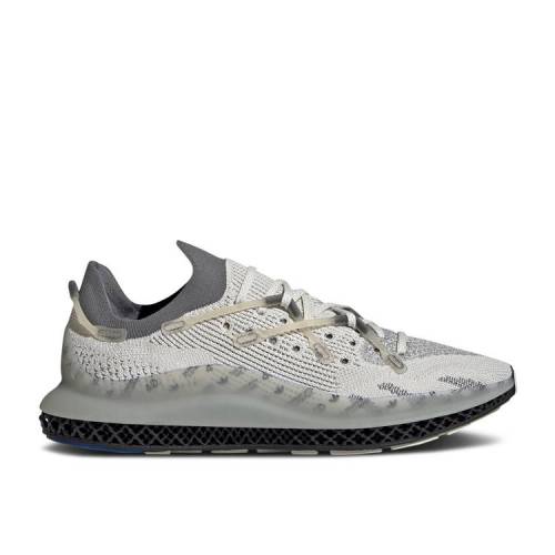 【 ADIDAS 4D FUSIO \u0027ALUMINIUM GREY\u0027 / ALUMINIUM GREY FOUR CORE BLACK 】 アディダス 薄墨色 薄墨色 中核グループ 黒いこと 黒いこと スニーカー メンズ メンズ靴-靴