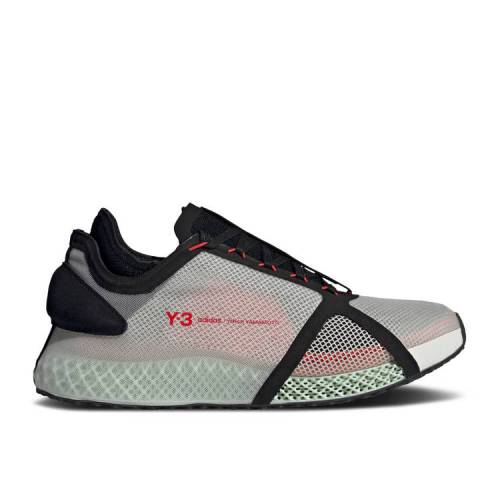 【 ADIDAS Y-3 RUNNER 4D IOW \u0027BLISS\u0027 / BLISS BLACK RED 】 アディダス 黒いこと 黒いこと 赤 赤いこと スニーカー メンズ