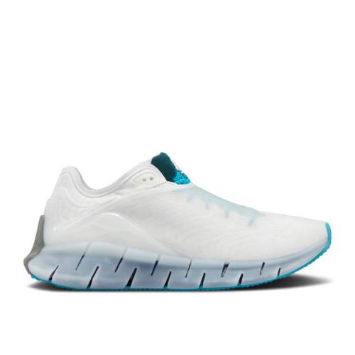 【 REEBOK GHOSTBUSTERS X ZIG KINETICA J 'MUNCHER' / WHITE FEATHER BLUE SILVER 】 リーボック ジグ 白色 ホワイト 青色 ブルー 銀色 シルバー ジュニア キッズ ベビー マタニティ スニーカー｜スニケス