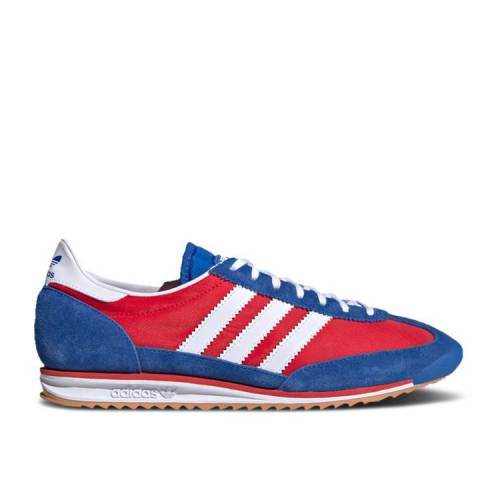 【 ADIDAS LOTTA VOLKOVA X SL 72 'RED BLUE' / RED BLUE CLOUD WHITE 】 アディダス 赤 レッド 青色 ブルー 白色 ホワイト スニーカー メンズ｜スニケス