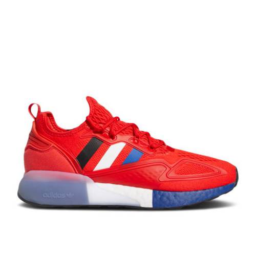 【 ADIDAS ZX 2K BOOST \u0027PARIS\u0027 / RED CLOUD WHITE COLLEGIATE ROYAL 】 アディダス ブースト 赤 赤いこと 白いこと 白いこと スニーカー メンズ