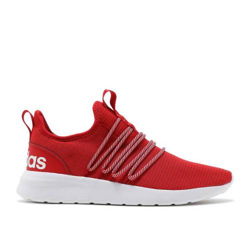 【 ADIDAS LITE RACER ADAPT \u0027SCARLET\u0027 / SCARLET CLOUD WHITE LIGHT 】 アディダス ともし火 アダプト 白いこと 白いこと スニーカー メンズ