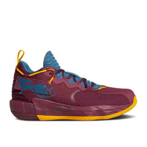 【 ADIDAS DAME 7 EXTPLY THREE / VICTORY CRIMSON TEAM COLLEGIATE 】 アディダス ビクトリー クリムゾン チーム スニーカー メンズ