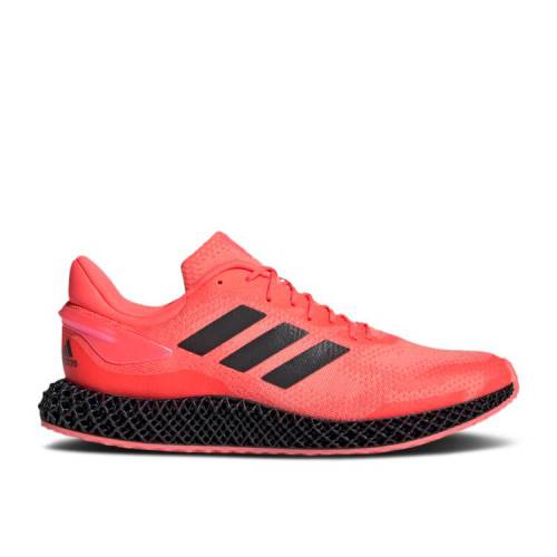 【 ADIDAS 4D RUN 1.0 \u0027SIGNAL PINK\u0027 / SIGNAL PINK CORE BLACK LIGHT 】 アディダス 幽客 サクラ色 中核グループ 黒いこと 黒いこと スニーカー メンズ