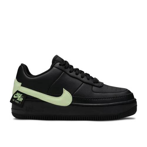 【 NIKE WMNS AIR FORCE 1 JESTER XX \u0027BLACK BARELY VOLT\u0027 / BLACK BARELY VOLT 】 黒いこと 黒いこと 空軍 スニーカー レディース ナイキ