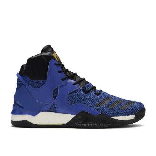 【 ADIDAS D ROSE 7 'ORLANDO MAGIC' / COLLEGIATE ROYAL CORE BLACK 】 アディダス ローズ コア 黒色 ブラック 'オーランド マジック' スニーカー メンズ｜スニケス
