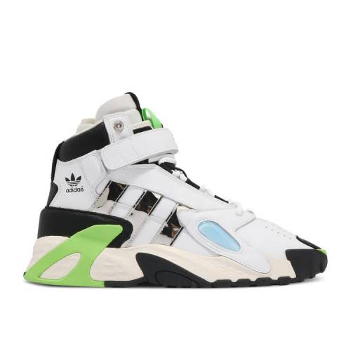 【 ADIDAS SANKUANZ X STREETBALL FORUM 'WHITE SILVER METALLIC' / FOOTWEAR WHITE SILVER METALLIC 】 アディダス ストリートボール フォーラム 銀色 シルバー 白色 ホワイト スニーカー メンズ