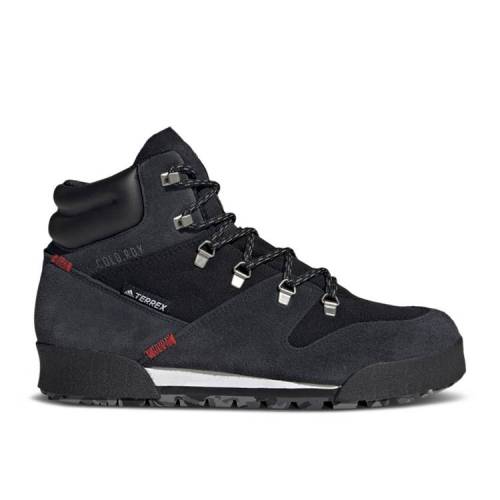 【 ADIDAS TERREX SNOWPITCH COLD.RDY \u0027BLACK SCARLET\u0027 / CORE BLACK CORE BLACK SCARLET 】 アディダス 中核グループ 黒いこと 黒いこと スニーカー メンズ