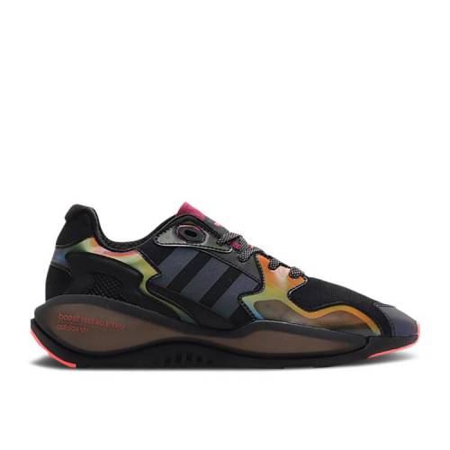 【 ADIDAS ATMOS X ZX ALKYNE 'NEO TOKYO' / CORE BLACK CORE BLACK SIGNAL 】 アディダス コア 黒色 ブラック スニーカー メンズ|スニケス