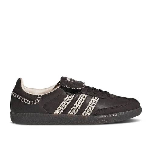 【 ADIDAS WALES BONNER X SAMBA 'BLACK' / BLACK CREAM WHITE CORE BLACK 】 アディダス サンバ 黒色 ブラック クリーム 白色 ホワイト コア スニーカー メンズ｜スニケス