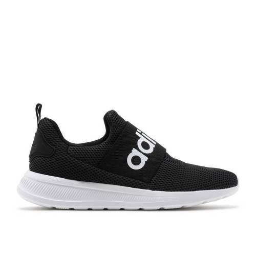 【 ADIDAS LITE RACER ADAPT 4.0 BLACK WHITE / CORE BLACK CLOUD WHITE CORE 】 アディダス ライト アダプト コア 黒色 ブラック 白色 ホワイト スニーカー メンズ