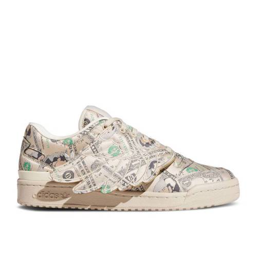 【 ADIDAS JEREMY SCOTT X FORUM WINGS 1.0 LOW 'MONEY' / BLISS GREEN NIGHT BLISS 】 アディダス ジェレミー フォーラム 緑 グリーン ナイト スニーカー メンズ