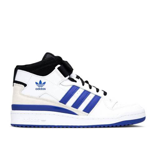 楽天市場 アディダス Adidas アディダス フォーラム ミッド 白色 ホワイト 黒色 ブラック 青色 ブルー White Blue スニーカー メンズ Adidas Forum Mid Royal White Black Blue スニケス