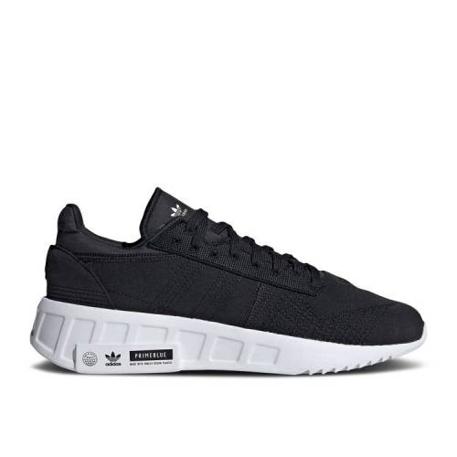 【 ADIDAS GEODIVER PRIMEBLUE 'BLACK WHITE' / CORE BLACK CORE BLACK CLOUD 】 アディダス コア 黒色 ブラック スニーカー メンズ｜スニケス