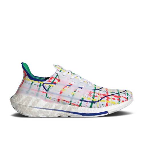 【 ADIDAS PALACE X ULTRABOOST 21 'WHITE MULTICOLOR' / MULTI COLOR CLEAR CORE WHITE 】 アディダス コア 白色 ホワイト スニーカー メンズ