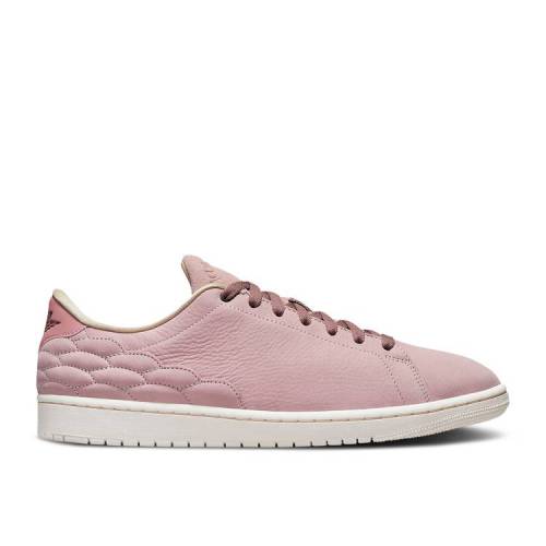 【 AIR JORDAN JORDAN 1 CENTRE COURT 'PINK OXFORD' / PINK OXFORD PALE IVORY SMOKEY 】 ナイキ コート ピンク オックスフォード アイボリー エアジョーダン スニーカー メンズ｜スニケス