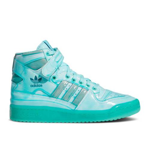 【 ADIDAS JEREMY SCOTT X FORUM HIGH DIPPED - ACID MINT / SUPPLIER COLOR SUPPLIER COLOR 】 アディダス ジェレミー フォーラム ハイ スニーカー メンズ