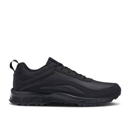 【 REEBOK RIDGERIDER 6 LEATHER 'BLACK' / BLACK CORE BLACK TRUE GREY 7 】 リーボック レザー 黒色 ブラック コア 灰色 グレー スニーカー メンズ