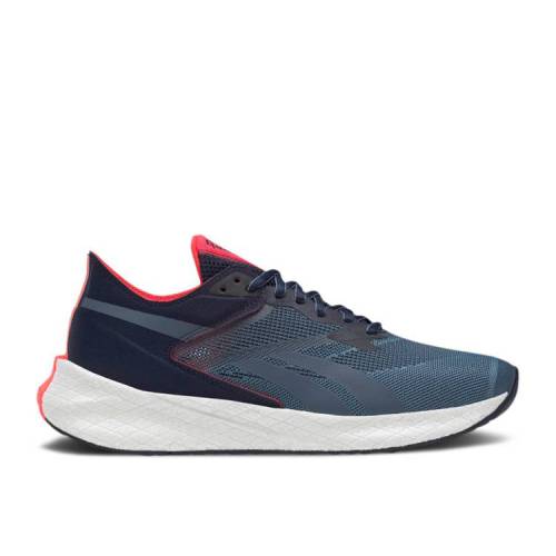 【 REEBOK FLOATRIDE ENERGY SYMMETROS 'VECTOR NAVY NEON CHERRY' / VECTOR NAVY BLUE SLATE NEON CHERRY 】 リーボック エナジー 紺色 ネイビー 青色 ブルー スニーカー メンズ｜スニケス
