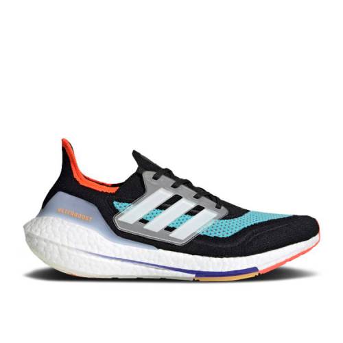 【 ADIDAS ULTRABOOST 21 'BLACK PULSE AQUA' / CORE BLACK CLOUD WHITE PULSE 】 アディダス コア 黒色 ブラック 白色 ホワイト スニーカー メンズ｜スニケス 27,950円