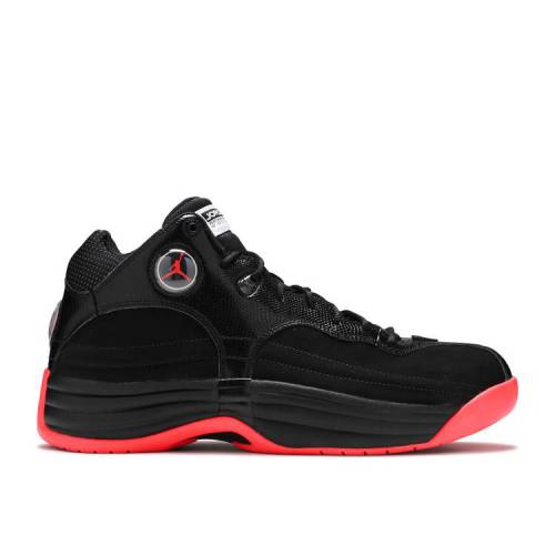 【 AIR JORDAN JORDAN JUMPMAN TEAM 1 'BLACK INFRARED' / BLACK INFRARED 23 WHITE 】 ナイキ ジャンプマン チーム 黒色 ブラック 白色 ホワイト エアジョーダン スニーカー メンズ｜スニケス