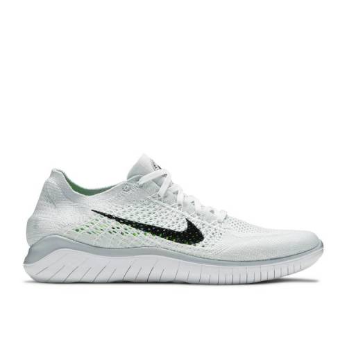 楽天市場 ナイキ Nike フリー フライニット 白色 ホワイト 黒色 ブラック ピュア プラチナム White スニーカー メンズ Platinum Nike Free Rn Flyknit 18 White Black Pure スニケス