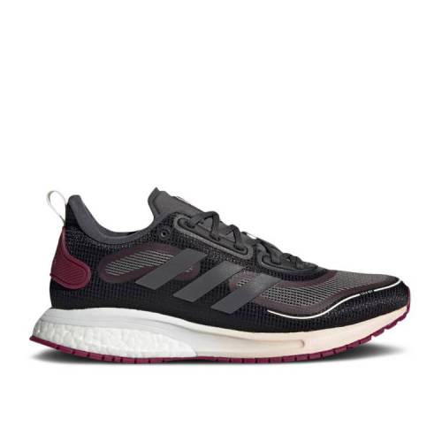 【 ADIDAS WMNS SUPERNOVA WINTER.RDY 'NIGHT METALLIC BERRY' / CORE BLACK NIGHT METALLIC POWER 】 アディダス スーパーノバ ノヴァ コア 黒色 ブラック ナイト パワー スニーカー レディース｜スニケス