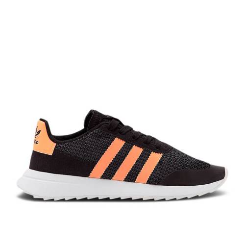 【 ADIDAS WMNS FLB RUNNER \u0027CORE BLACK SEMI FLASH RED\u0027 / CORE BLACK SEMI FLASH RED 】 アディダス 黒いこと 黒いこと 中核グループ 赤 赤いこと スニーカー レディース