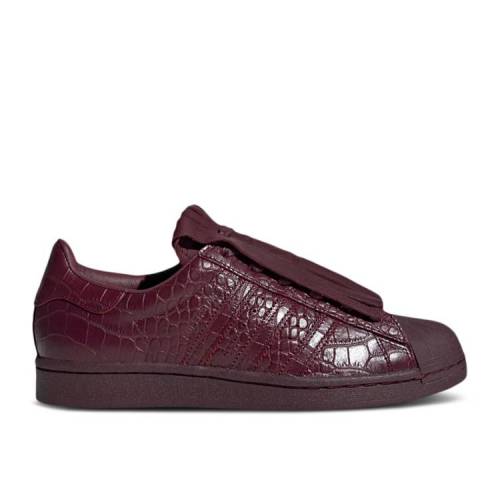 【 ADIDAS WMNS SUPERSTAR FR 'L'AGGIO PACK - MAROON' / MAROON MAROON GOLD METALLIC 】 アディダス スーパースター マルーン ゴールド スニーカー レディース