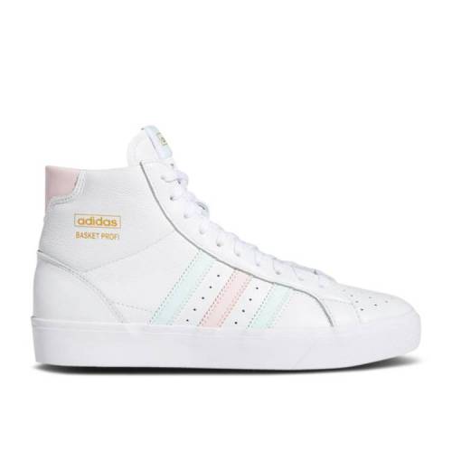 【 ADIDAS WMNS BASKET PROFI \u0027DASH GREEN PINK\u0027 / CLOUD WHITE DASH GREEN CLEAR 】 アディダス 緑 緑であること 白いこと 白いこと スニーカー レディース